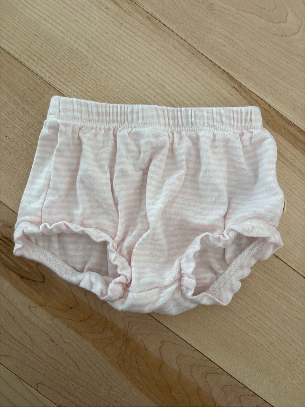 GAP Light Pink Striped Diaper Cover Bloomers